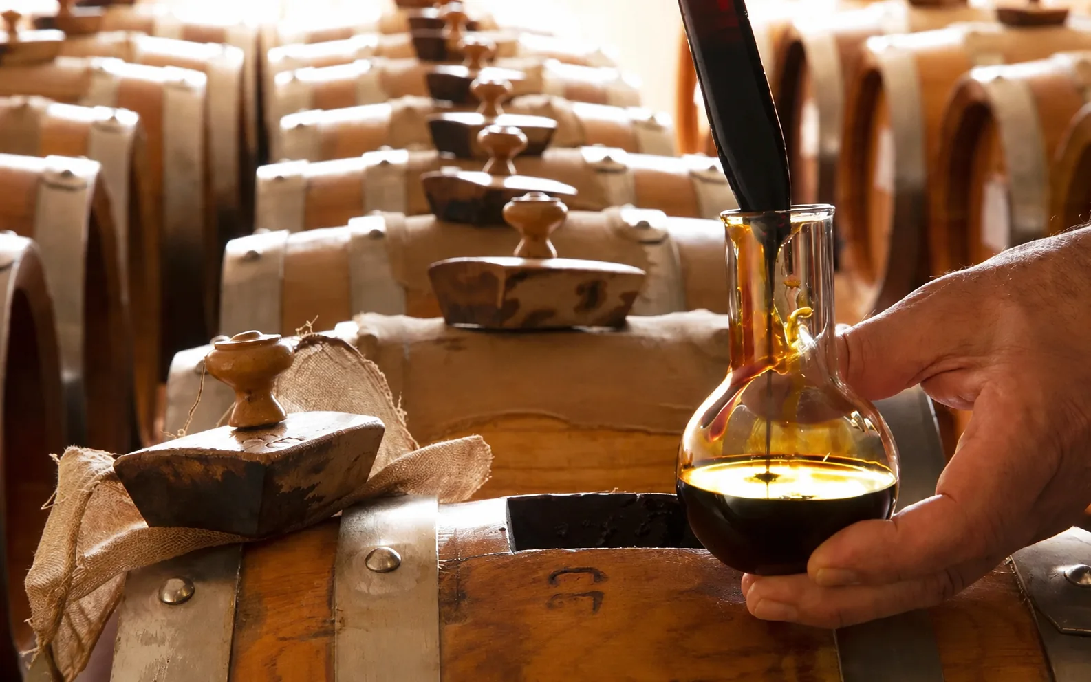 Aceto Balsamico Tradizionale in acetaia